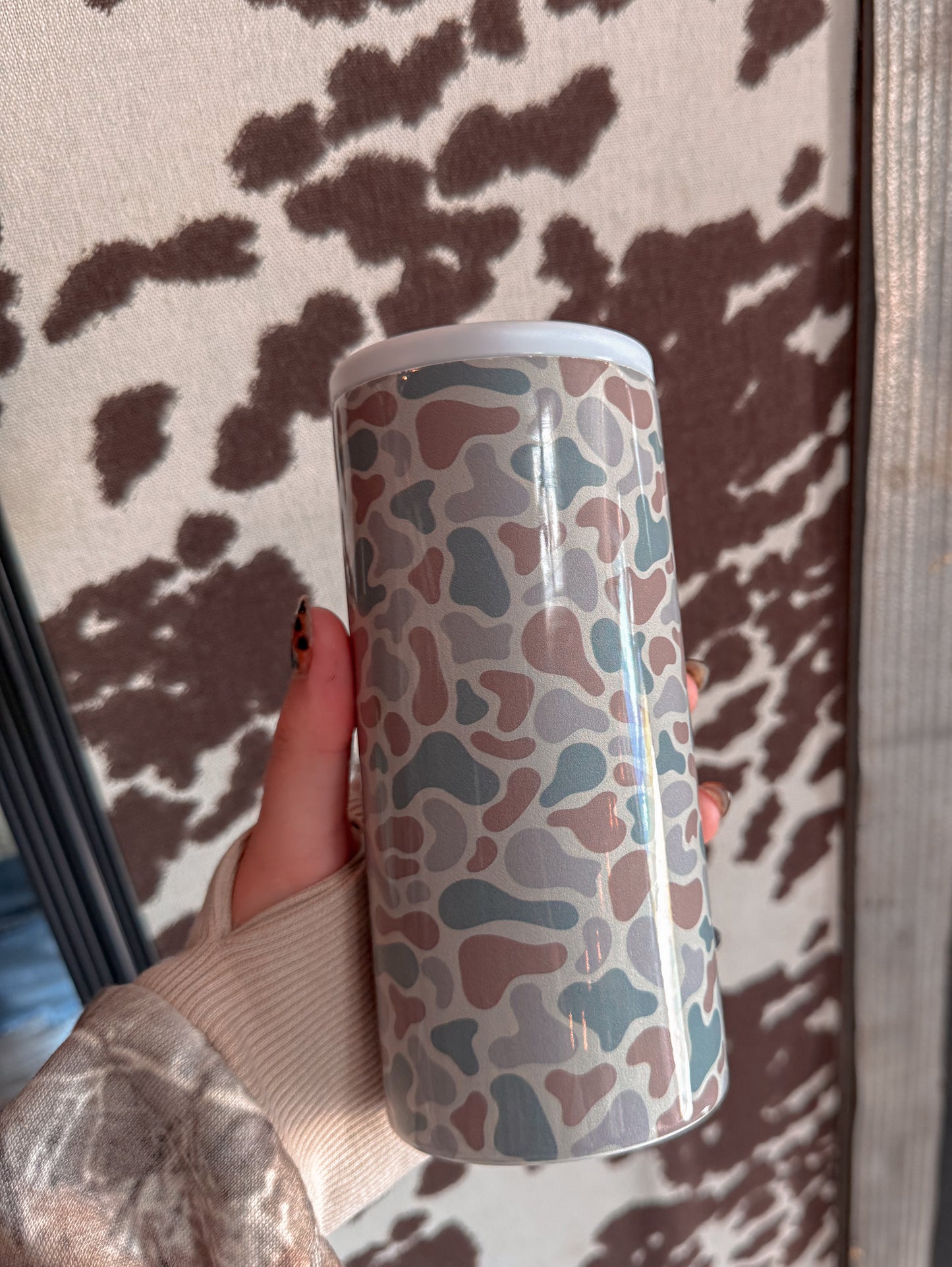 Camo can coozie