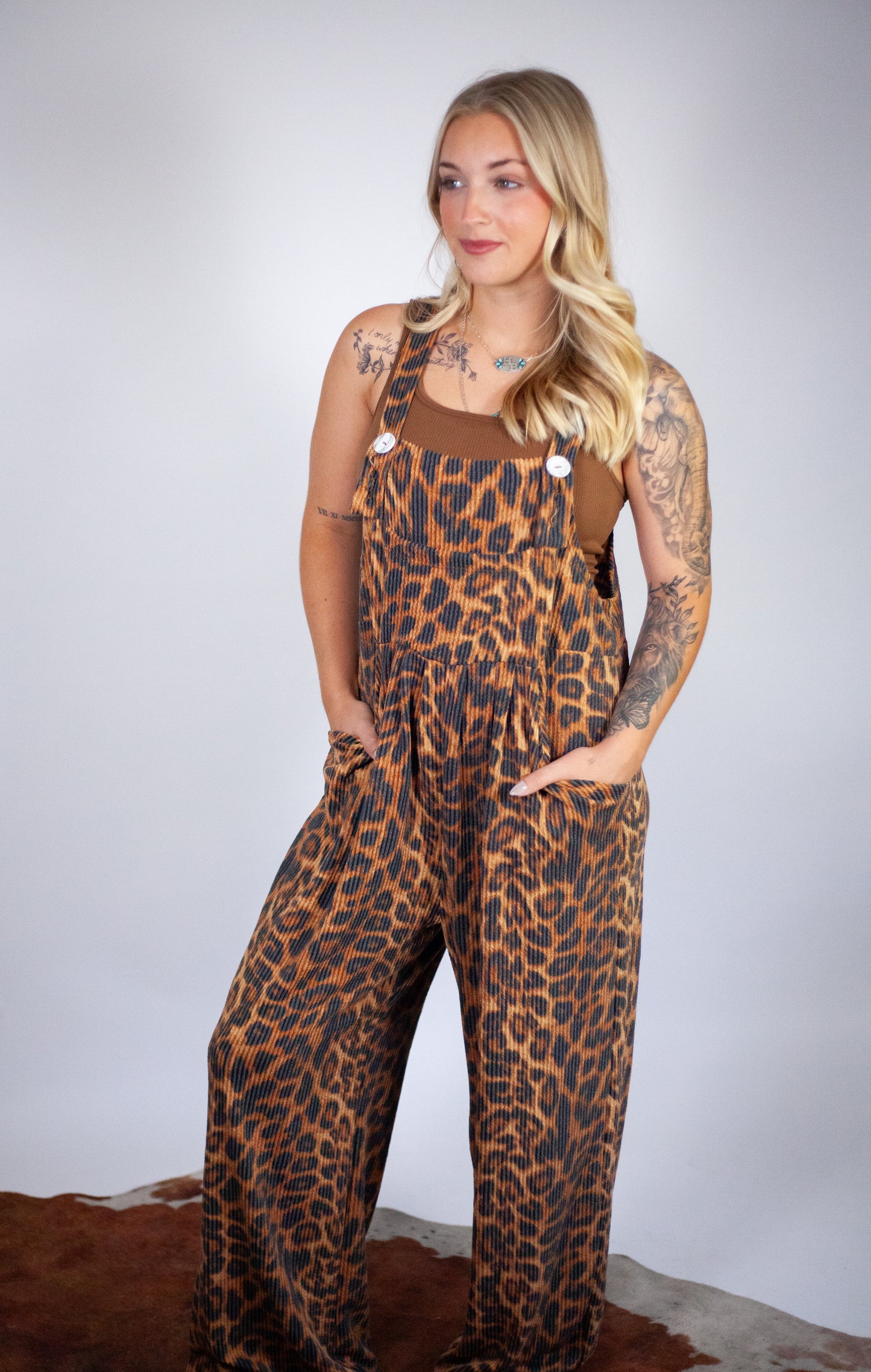 Cheetah Overalls