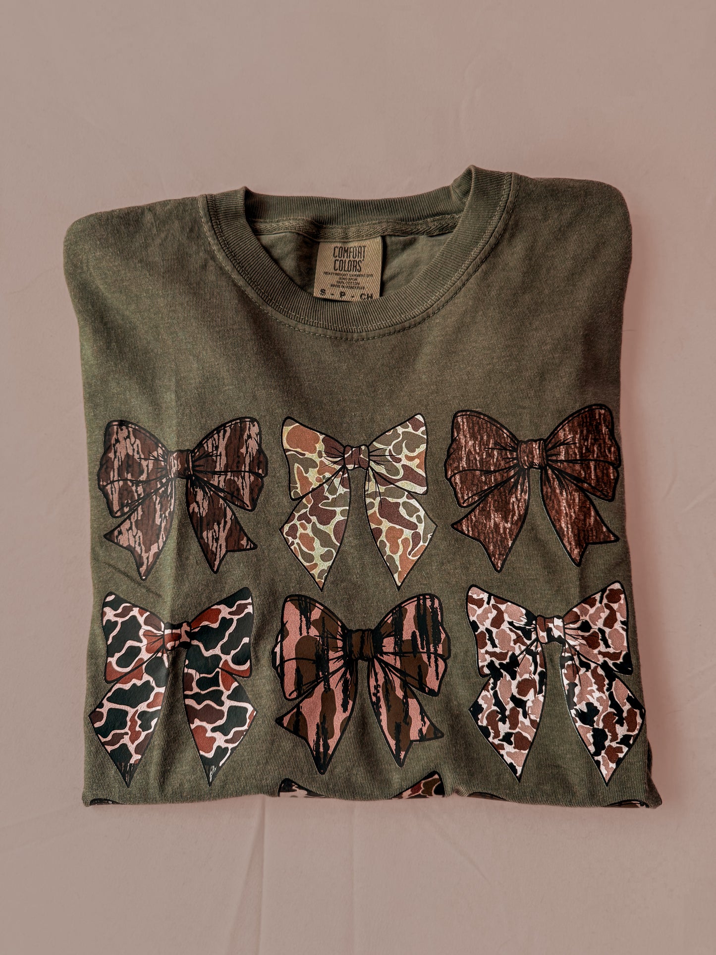 Camo Bows T-Shirt