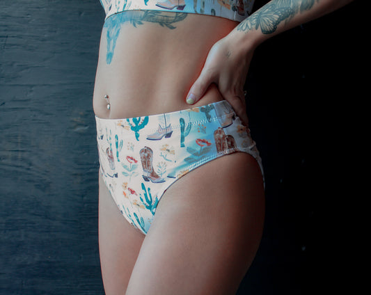 Cowgirl Bikini Bottoms