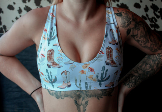 Cowgirl Bikini Top