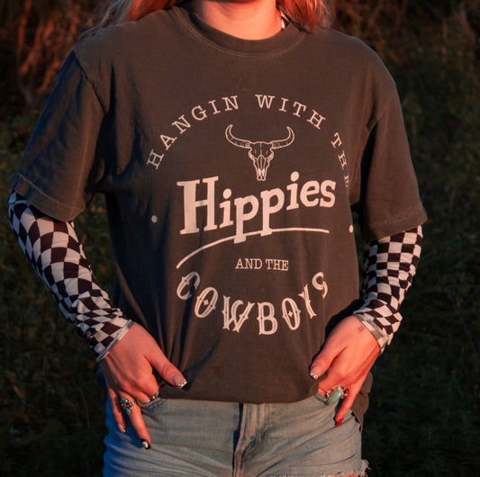 Hanging with the hippies Tee