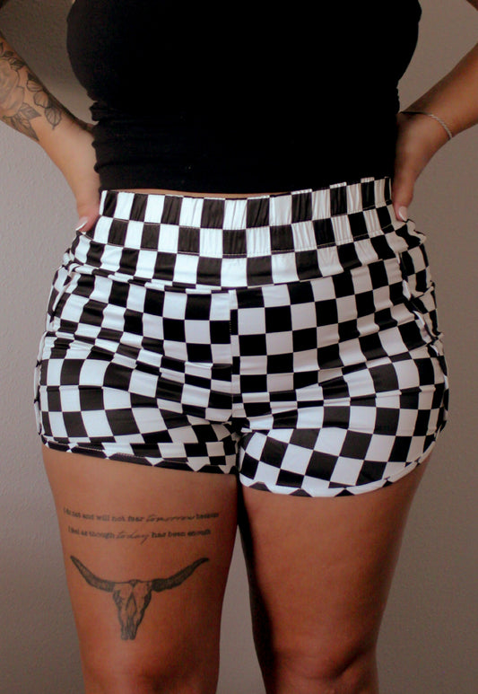 Checkered Shorts