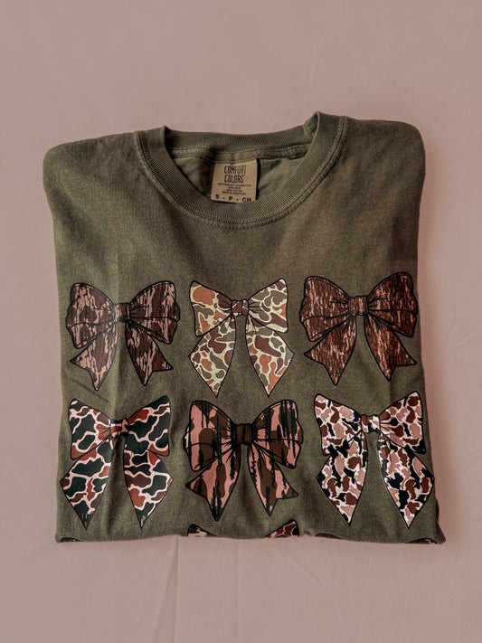 Camo Bows T-Shirt