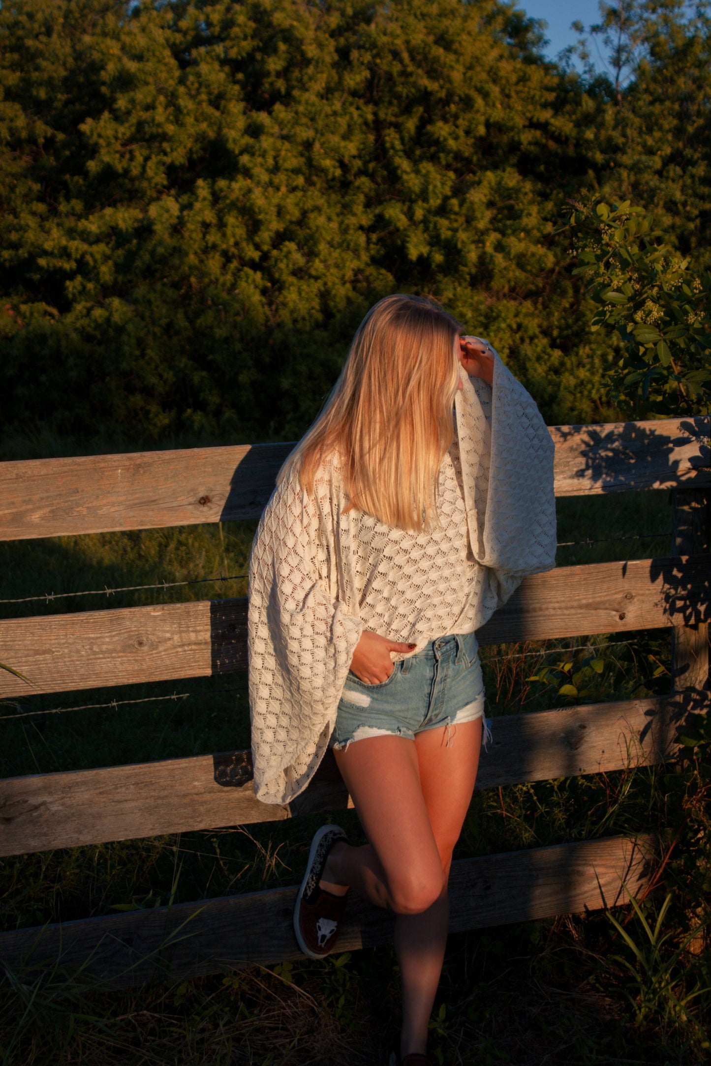 Free Spirit Bell Sleeve (White)